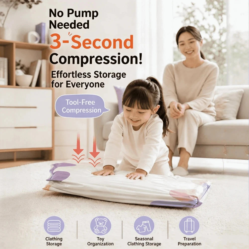 Space Saving Compression Bags
